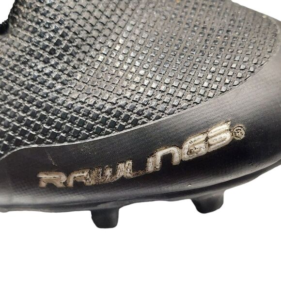 Rawlings Turf Tek Football Cleats Black Size Men's 10D - Picture 3 of 8